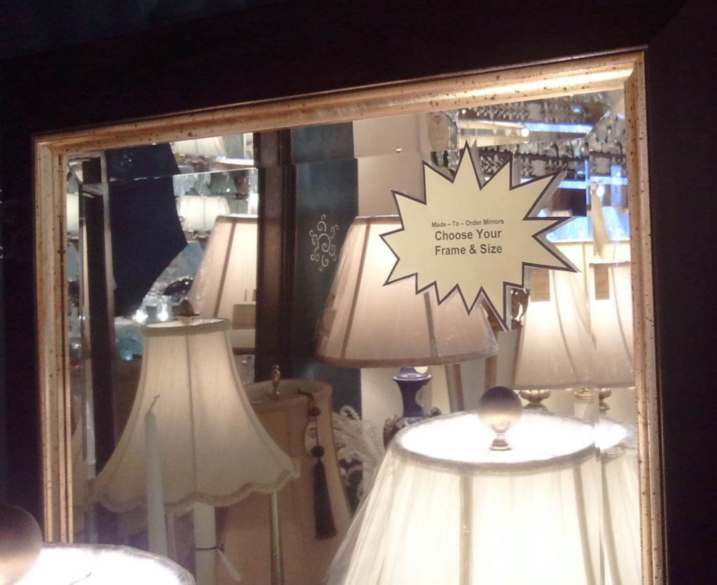 Made-To-Order Mirrors at Restoration Lighting Gallery