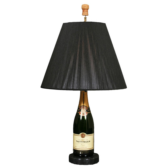 Champagne bottle Lamp