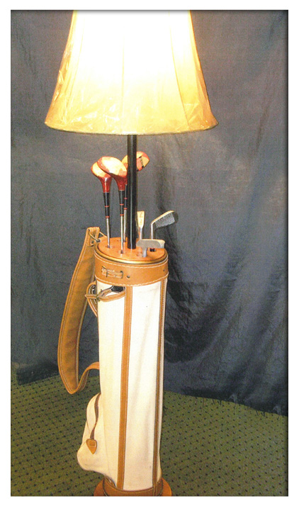 Custom Golf Bag Lamp