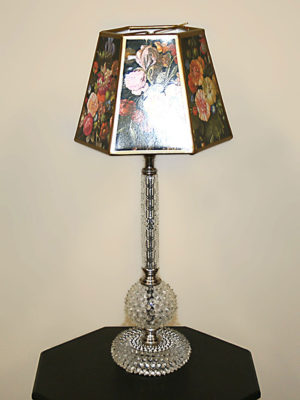 Vintage Hobnail Accent Lamp, c. 1940